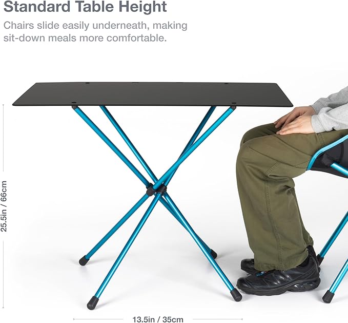 Helinox Café Table Wide Portable Outdoor Dining Table