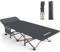 ATORPOK Camping Cot for Adults Comfortable Tent Folding Cot for Sleeping Lightweight Folding Bed with Carry Bag for Kids Supports 450 lbs Office Na