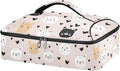 Casserole Carrier Pattern Cute AlpacaInsulated Casserole Carrier for Hot or Cold Food Thermal Lunch Tote for Potluck Parties Picnic Beach Fits 9 x 13 Inches Baking Dish