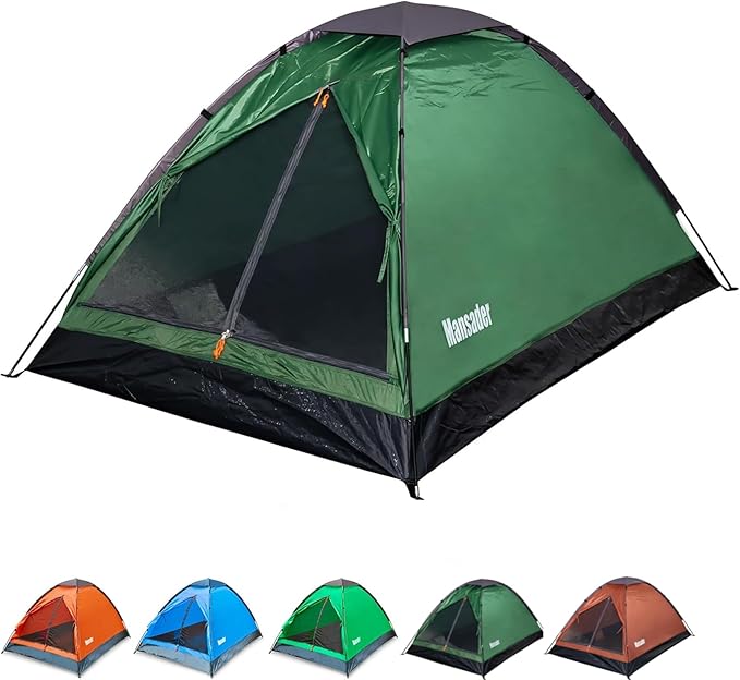 2 Person Camping Dome TentWaterproof Lightweight Portable Tents for Outdoor Camping Hiking Travel