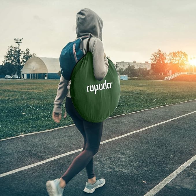ROPODA Pop Up Tent 83inches x 48inches x 48inches Upgrade Privacy Tent Porta-Potty Tent Includes 1 Removable Bottom 8 Stakes 1 Removable Rain Cover 1 Carrying Bag
