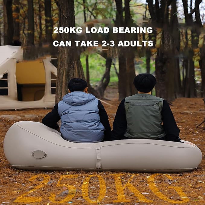 Inflatable Mattress Outdoor Inflatable Sofa Can Lie Down and Sleep Fully Automatic Inflatable Thickened Air Cushion Suitable for Outdoor Camping Camping Family