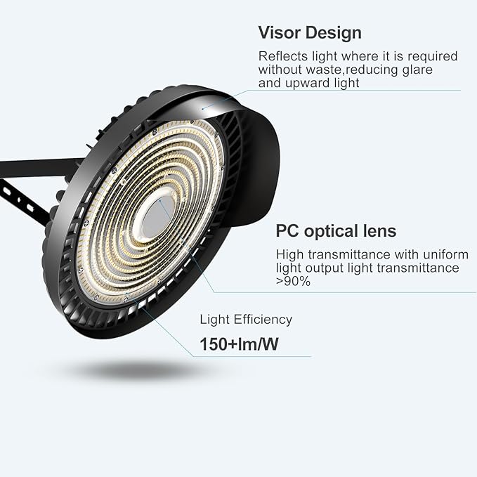 Lightdot 350W(400x1W Chip) Outdoor LED Stadium Lights 52500Lm (1400W Eqv.) LED High Mast Lights Outdoor AC100-277V IP65 Waterproof Sport Count Lights -4Pack