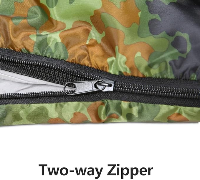 3-4 Season Sleeping Bag for Adults &amp Kids Lightweight Warm Cold Weather Camping Bag with Waterproof Compression Sack – Portable for Hiking Backpacking Traveling &amp Outdoor Adventures