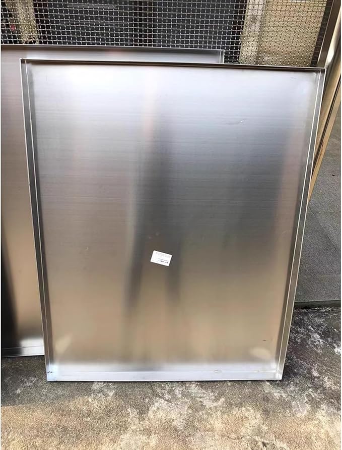 304 Stainless Steel Drip Pan - Portable Condensate Water Catcher for Window AC Units &amp Mini Fridges Multi-Purpose Drain Tray for Home &amp Workshop (30x90cm/12x36in)