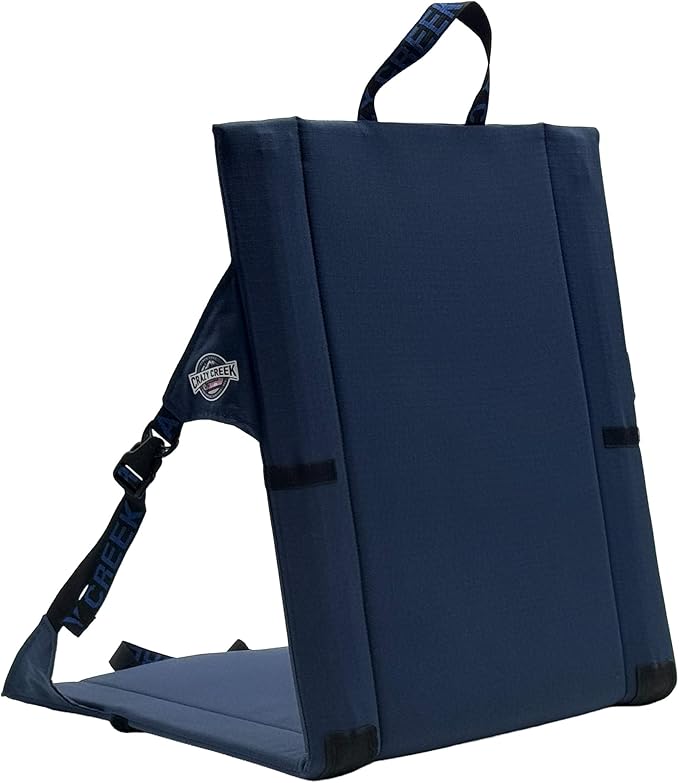 Crazy Creek Original LongBack Chair Portable Chair for Camping and Stadiums High Density Foam Cushion Comfortable and Adjustable Back Support Lightweight and Foldable Water-Resistant