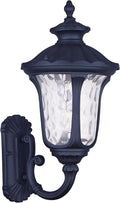 Livex Lighting 7852-14 Oxford 1-Light Outdoor Wall Lantern 18 x 9.5 x 18 Black