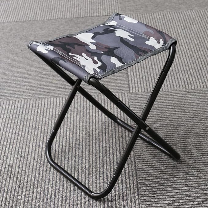 Folding Chair for Camping Collapsible Stool Ultralight Aluminum Alloy Portable