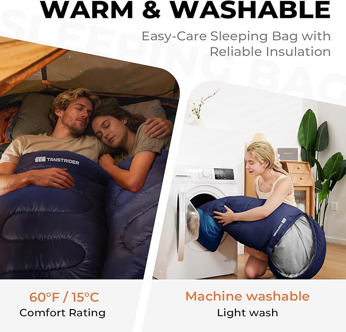 Sleeping Bags for Adults Warm WeatherBackpacking Compact Lightweight Camping Sleeping Bag with Compression Sack for KidsCamping Essentials Gear for HikingTravelClimbOutdoor Indoor