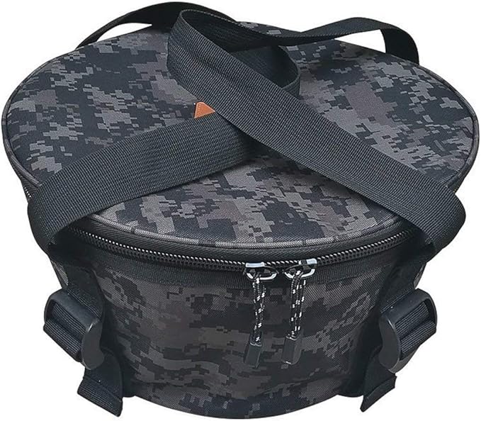 camping moon Dutch Oven 10 inch Storage Bag for Dodge Oven (Camouflage Pattern JP-DO-28BM)