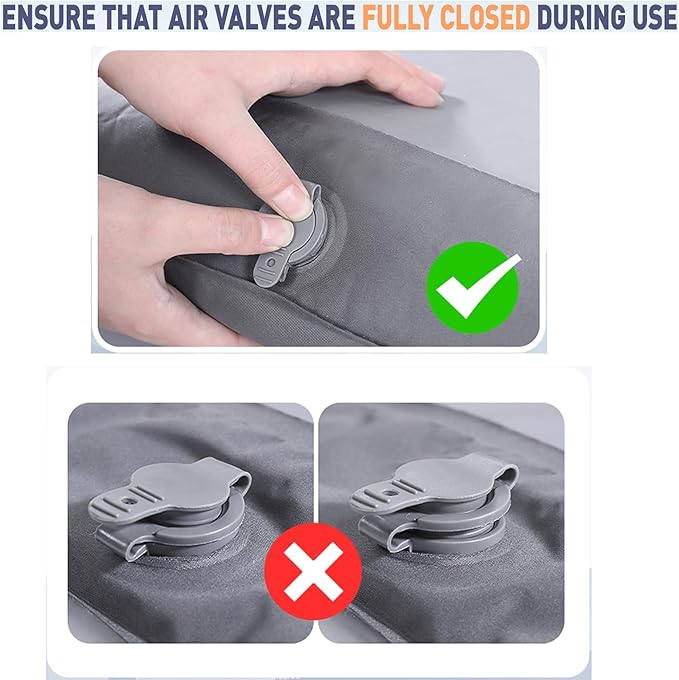 Elegear Camping Sleeping Pad with Multi-Function Electric Pump 4’’ Ultra-Thick &amp 1100lb Ultra-Support Camping Air Mattress Durable Sleeping Pad for Camping/Hiking/Tent/Home/Car Travel