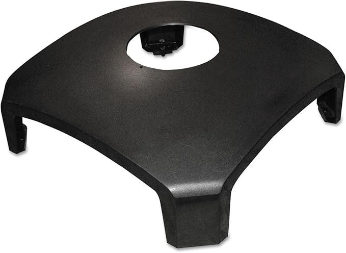 Rubbermaid Commercial Landmark Series Replacement Part Top Cover With Hole 26 X 26 X 10 1/4 Sable RCP3975M2SAB