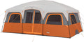 CORE Tent for Family Camping | 10 Person / 11 Person / 12 Person Large Multi Room Cabin Tents for Car Camping &amp Outdoor Adventures