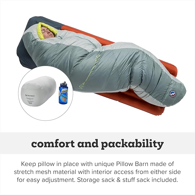 Big Agnes Womens Sidewinder SL 650 DownTek Sleeping Bag