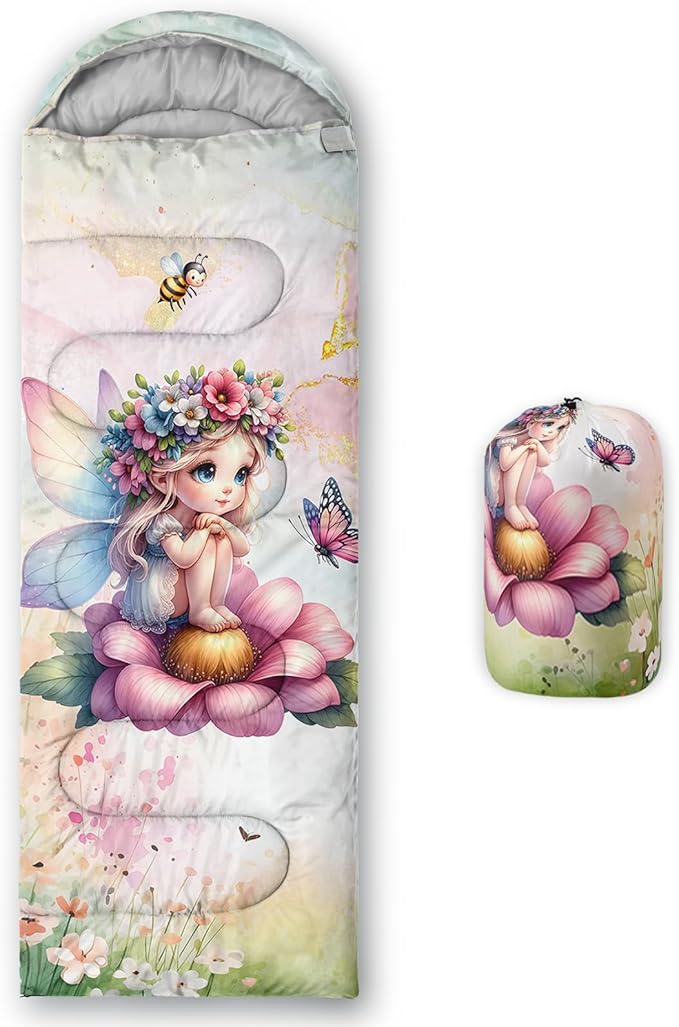 Sea Turtle Sleeping Bag for Kids Boys GirlsOcean Themed Camping GearWaterproof Compact Sleeping Bag for Camping Backpacking Outdoor Hiking.