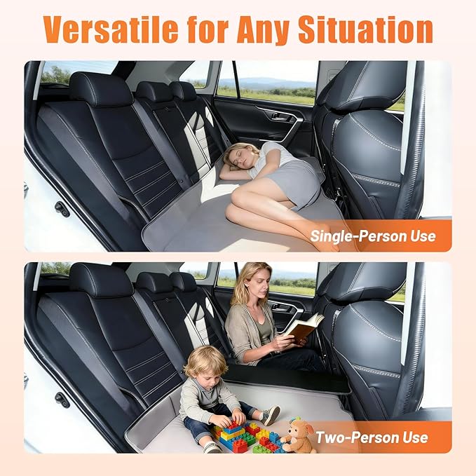 Car Bed Backseat For Ford Explorer Folding Mattress | Non Inflatable Car Mattress Easy To Clean Material With Convenient Storage Design Inflation-Free Sleeping Platform Car Camping Accessories