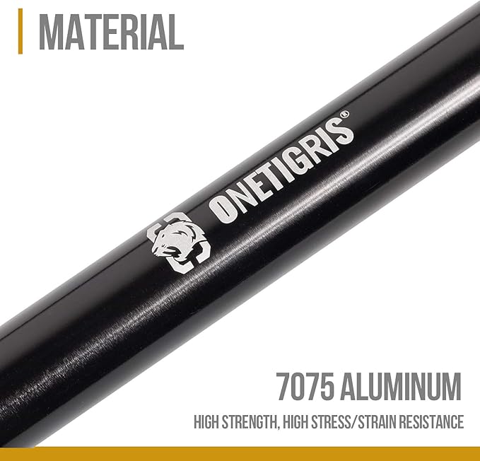 OneTigris Lightweight Tent Poles 2pc/Set 7075 Aluminum Alloy Adjustable &amp Extendable