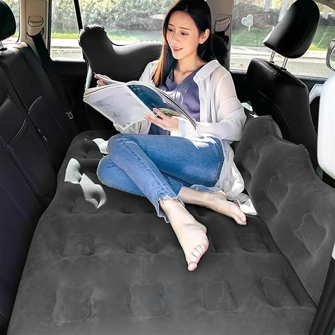 Camping Inflatable Mattress SUV Truck Air Mattress Waterproof PVC Material Outdoor Travel Sleeping Mat Car Camping Equipment
