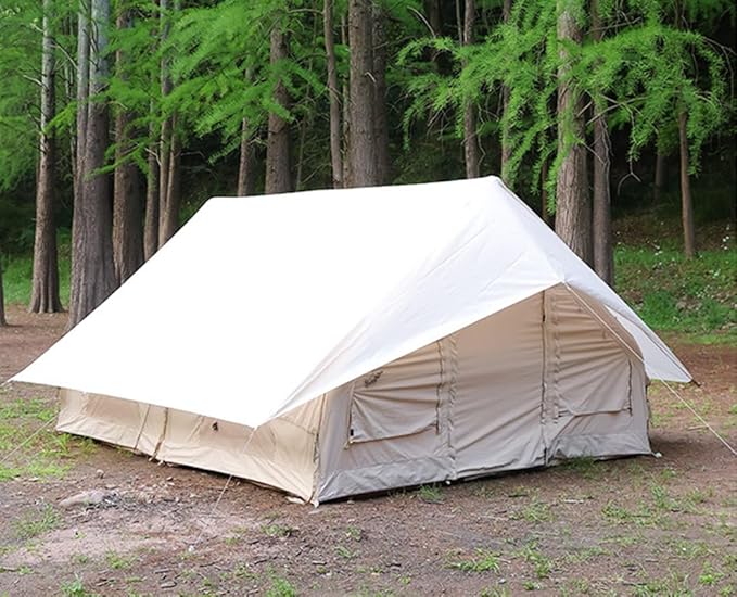 Rain Fly Waterproof Tent Tarp Sunshade for Inflatable Tent Camping Outdoor Travel