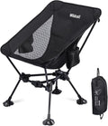 WildCall Lightweight Folding Camping Chair Compact Beach Chair with Anti-Sinking Large Feet