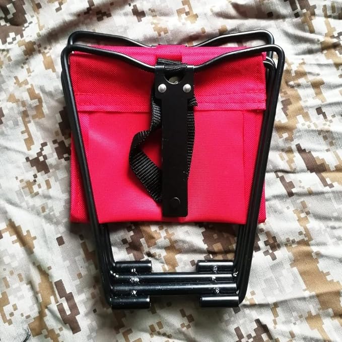 Portable Folding Chair Amazing Pocket Outdoor Fishing Stool with Carry Bag