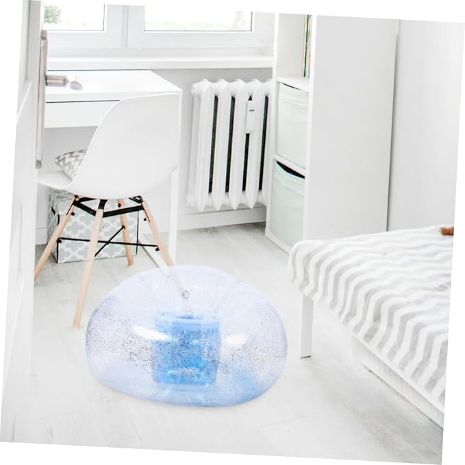 Unomor Versatile Inflatable Footstool Stylish for Camping Living Room Family-Friendly