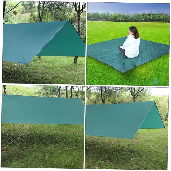 1Set Canopy Tent for Outdoor Travel Durable Camping Shelter for People UV Protection Lightweight Design for Hiking Picnics and Beach Use