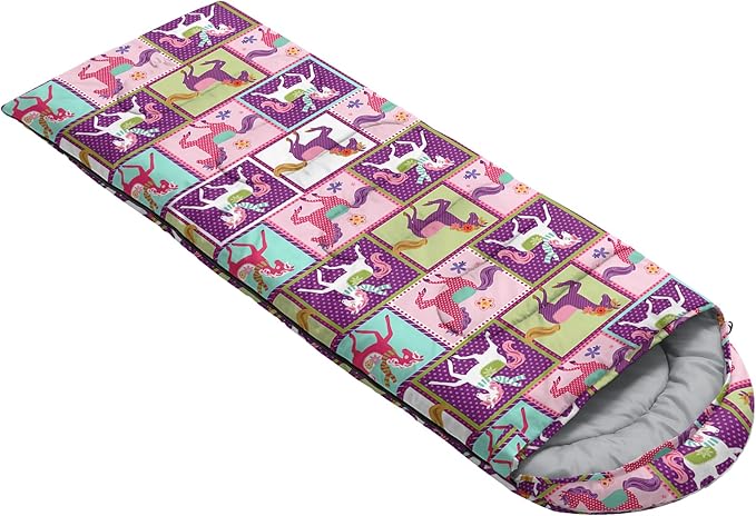 HOSIMA Mermaid Tail Kids Sleeping Bags for Camping Hiking TravelPurple Fish Scale Backpacking Sleeping Bag Sleep Away Camp Stuff for Girls4 Seasons Lightweight Sleeping Bags for Adults.