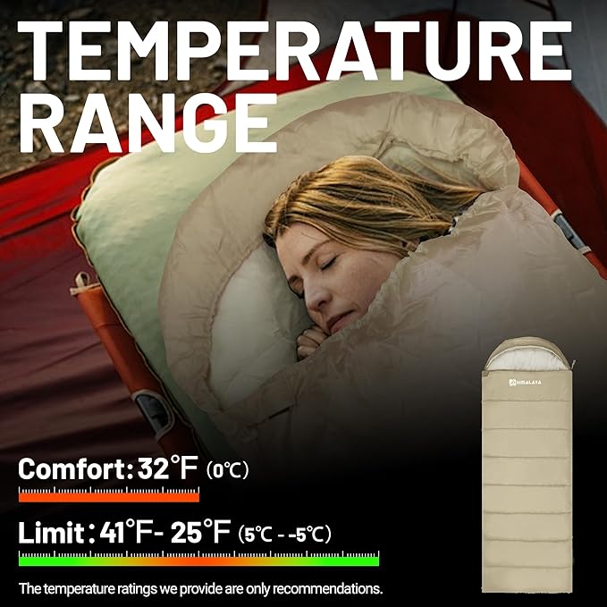 Backpacking Sleeping Bags for Adults Unzip to Blanket Waterproof Lightweight Camping Portable Sleeping Bags Outdoor Travel Hiking