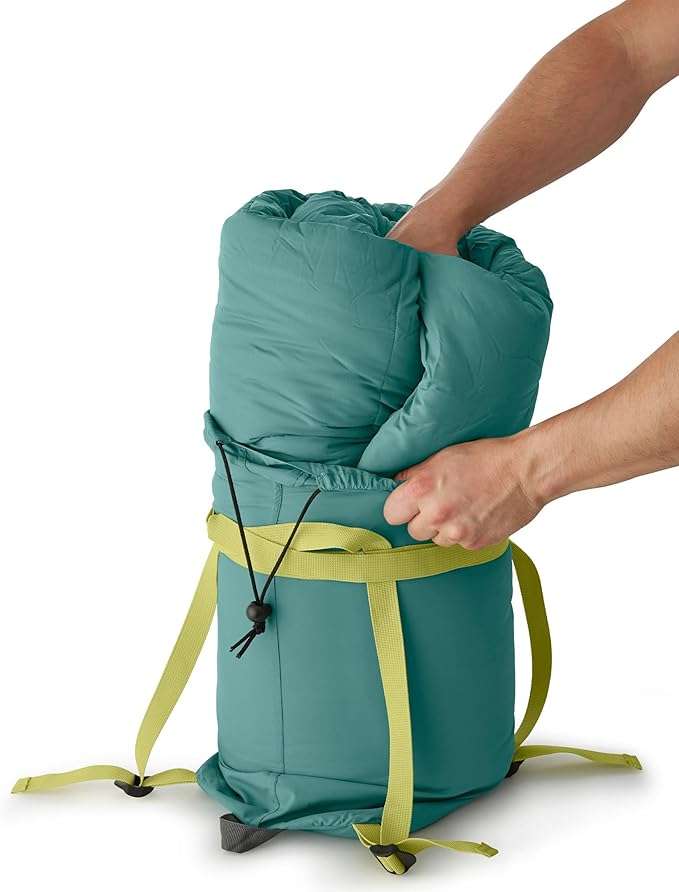 Coleman Big Bay 0/20/40°F Cold-Weather Sleeping Bag Adult Mummy Sleeping Bag with Headrest Foot Ventilation &amp Storage Sack Big &amp Tall Options