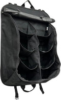 Tire Table Camp Organizer Hanging Storage Bag | Has 8 Pockets and Hangs Up | WaterProof Coating | Folds in Half for Compact Storage | Holds All Campsite Basics