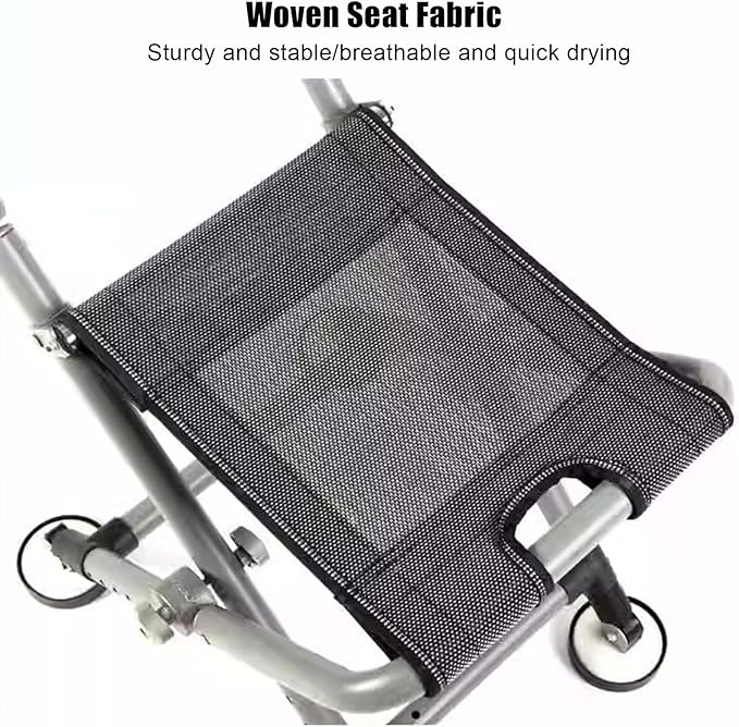 Folding Fishing Chair - Aluminum Adjustable Backrest Heavy Duty Outdoor Chair with Backpack Portable Lightweight Leisure Chair for Uneven Ground