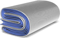 Outdoor Double-Sided Moisture-Proof Aluminium Foil Sleeping Mat 4mm Thick Pad Waterproof and Insulating Foil Mat Picnic Mat