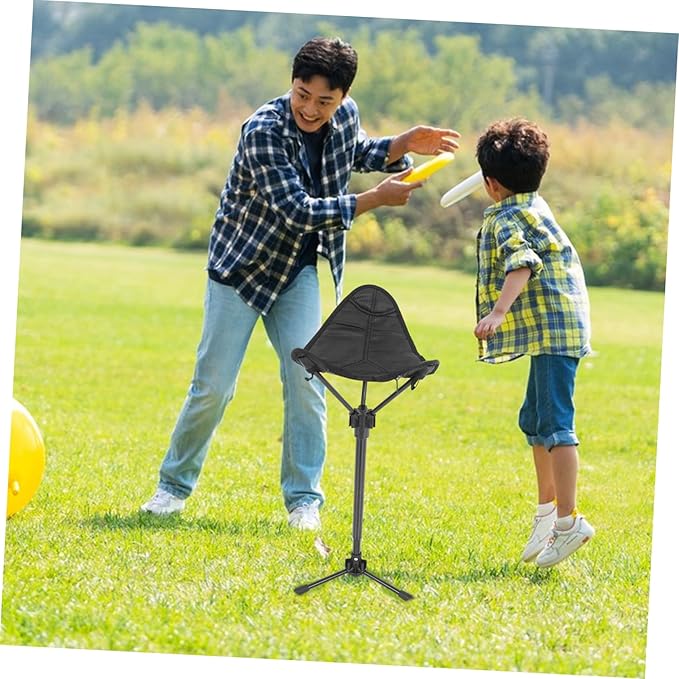Portable Stool Telescoping Height for Camping Hiking Fishing and Outdoor Activities Lightweight and Outdoor Folding Chair