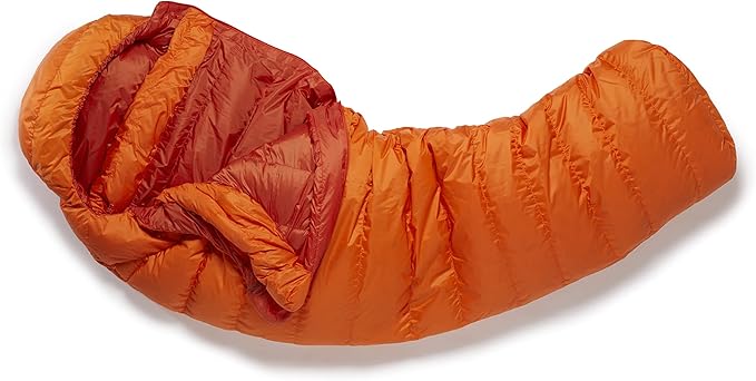 Rab Men's Ascent Down Sleeping Bag - Lightweight Warm Mummy Sleep Sack for Camping &amp Backpacking