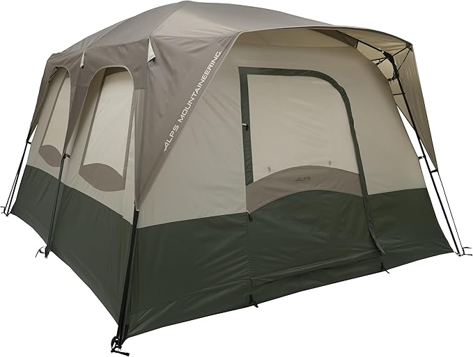 ALPS Mountaineering Wildwood Two-Room Tent - Olive/Taupe