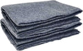 Vakly Emergency Throw Blanket 80 x 40 in (2 Pack) – Disposable Fleece Survival Blanket for Travel Camping Car Emergency Kit Outdoor Use &amp Homeless Shelters Gray