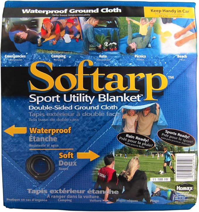 Homax Softarp Sport Utility Blanket- 2 Pack
