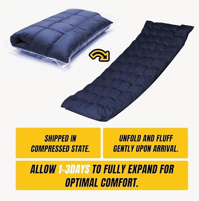 YELLOW JACKET Folding Camping Cot for Adults600LBS Max Load28 Wide Sleeping Cot with Removable Thick Mattress Portable Foldable Camping Bed with Carry Bag for CampHomeOfficeTravelBlue