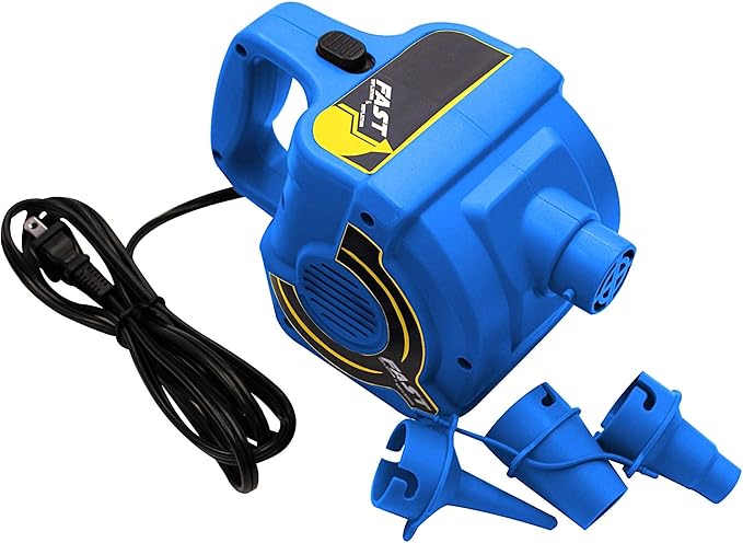 Solstice High-Performance Electric Inflatable Pump | Turbo Electric High-Volume Air Pump for Large Inflatables | Turbo Model