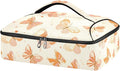 Casserole Carrier Grace Butterflies and Bows PatternInsulated Casserole Carrier for Hot or Cold Food Thermal Lunch Tote for Potluck Parties Picnic Beach Fits 9 x 13 Inches Baking Dish