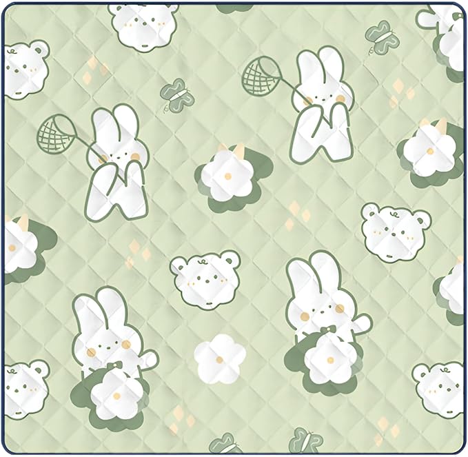 lilaBelle] Thick Picnic Mat【Waterproof Camping Blanket】 Oxford Cloth with PVC Backing Portable Outdoor Cover for BBQ Spring Outing Festival Beach Party Essentials Style H
