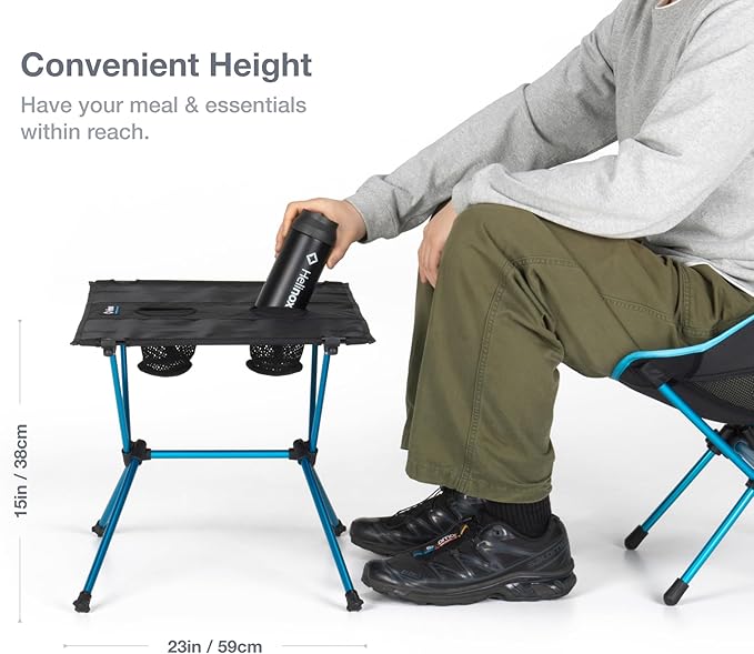 Helinox Table One Lightweight Collapsible Portable Outdoor Camping Table