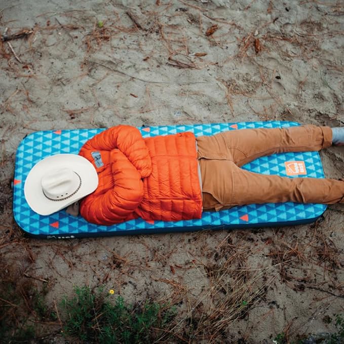 ust fillmatic self Inflating Sleeping pad with Foam Mattress Reversible Inflation/deflation Valve and Carry Bag for Tent Truck Backyard Camping and Outdoors