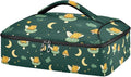 Casserole Carrier Frog and Mushroom PatternInsulated Casserole Carrier for Hot or Cold Food Thermal Lunch Tote for Potluck Parties Picnic Beach Fits 9 x 13 Inches Baking Dish