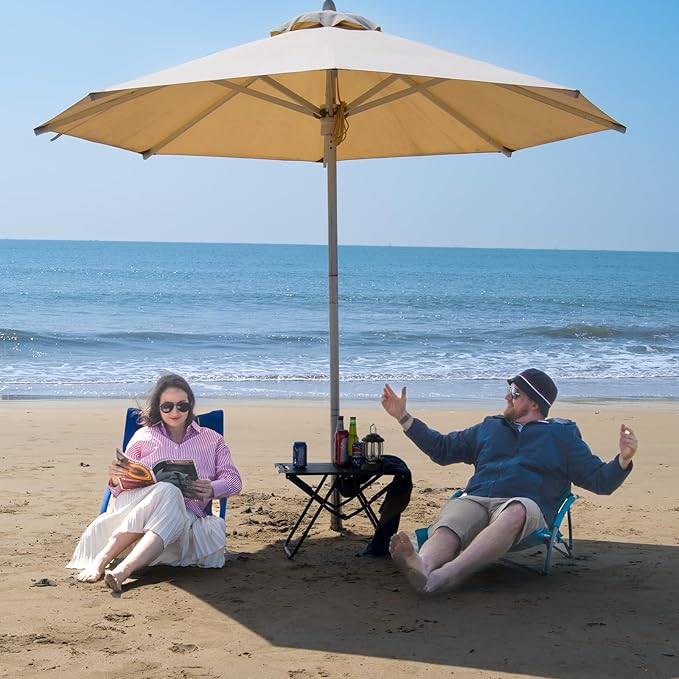 Romswi Low Beach Chairs for Adults 2 Pack Lightweight Folding Sand Chairs with Breathable Mesh Back &amp Cup Holder Portable Compact Camping Chairs 400lbs CapacityBlue