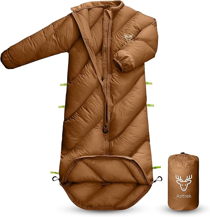 Walkable Toddler Sleeping Bags for Kids Boys Girls (2T-4T) - Puffy Camping Sleeping Sack for Indoor Outdoor Travel Sleepover Slumber Party (up to 46 in)- Machine Washable Lightweight
