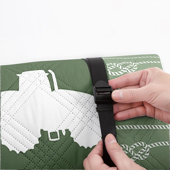 Outdoor Picnic BlanketPortable Sandproof Waterproof Picnic MatFarm Animals Printed Camping Beach Mat for Sand and Wet Grass Hiking (Farm Animals L)