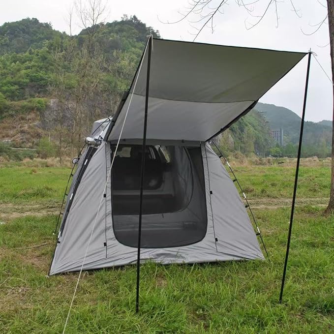 Car Tent for Kia Telluride 2019-2025SUV Tailgate AwningSUV Camping Tent for Family Vehicle CampingCar Tailgate with Awning ShadeCar Roof Canopy Portable