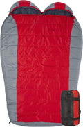 Teton 20F and 5F Degree Sleeping Bag Lightweight Warm Weather Mummy Sleeping Bags for Adults and Kids Camping Backpacking Hiking